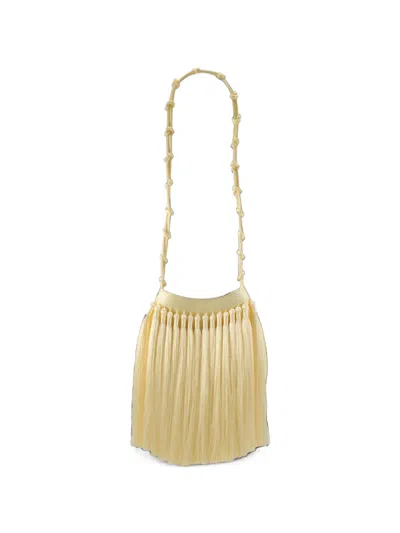 Simon Miller Tassel Knotty Mini Bag In Gold