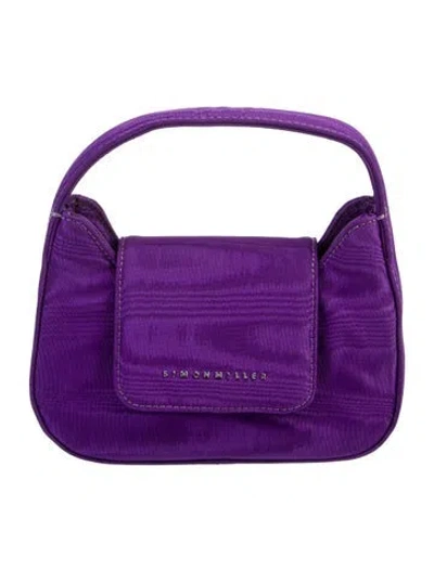 Pre-owned Simon Miller Top Handle Bag In Purple