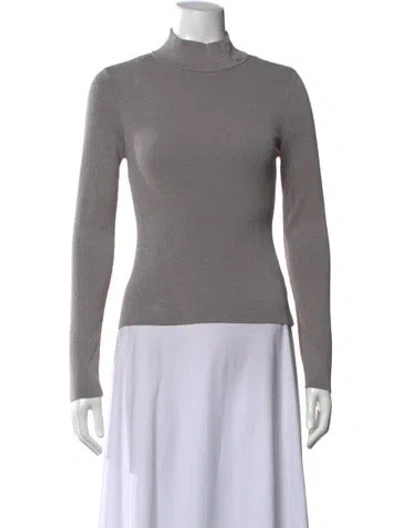 Pre-owned Simon Miller Turtleneck Sweater In Grey