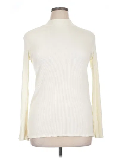Pre-owned Simon Miller Turtleneck Sweater In Ivory