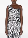 Simon Miller Sequin Turvy Top In Zebra In White