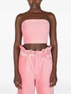 Simon Miller Twister Top In Pink