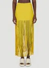 Simon Miller Twizz Skirt In Yellow