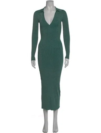 Pre-owned Simon Miller V-neck Long Dress W/ Tags