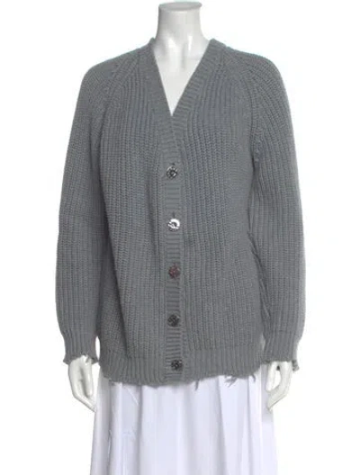 Pre-owned Simon Miller V-neck Sweater In Gray