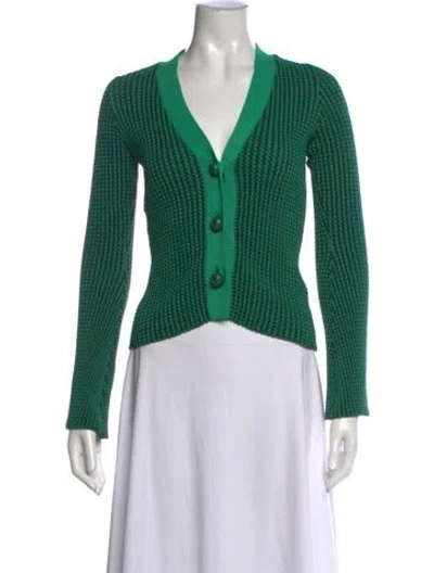 Pre-owned Simon Miller V-neck Sweater In Green