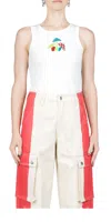 Simon Miller Waza Tank In Mushroom In Grey