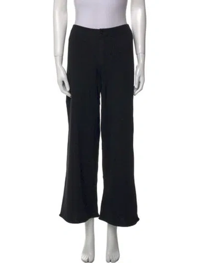 Pre-owned Simon Miller Wide Leg Pants In Black