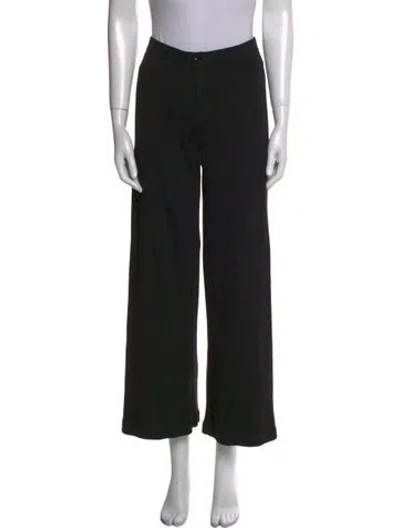 Pre-owned Simon Miller Wide Leg Pants In Black