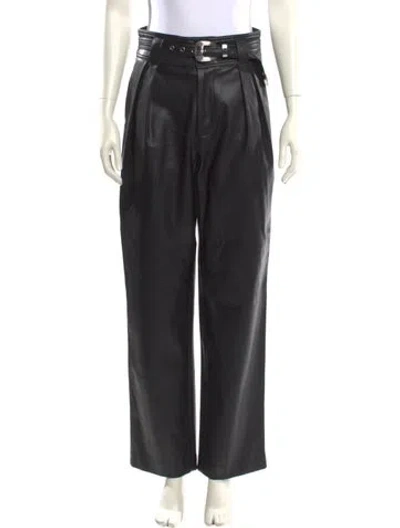 Pre-owned Simon Miller Wide Leg Pants In Black