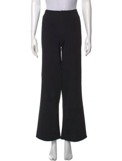 Pre-owned Simon Miller Wide Leg Pants In Black