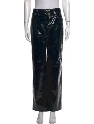 Pre-owned Simon Miller Wide Leg Pants In Black