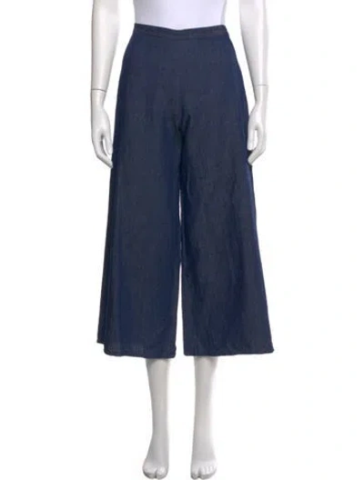 Pre-owned Simon Miller Wide Leg Pants In Blue