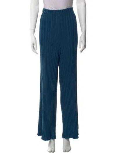 Pre-owned Simon Miller Wide Leg Pants In Blue