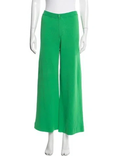 Pre-owned Simon Miller Wide Leg Pants In Green