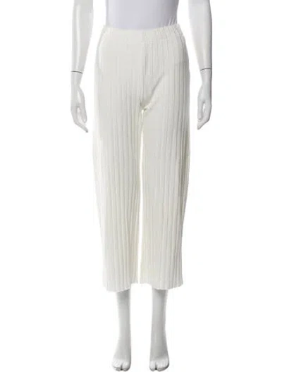 Pre-owned Simon Miller Wide Leg Pants In Neutrals