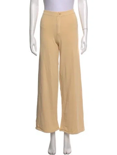 Pre-owned Simon Miller Wide Leg Pants In Neutrals