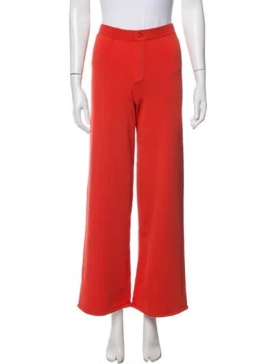 Pre-owned Simon Miller Wide Leg Pants In Orange