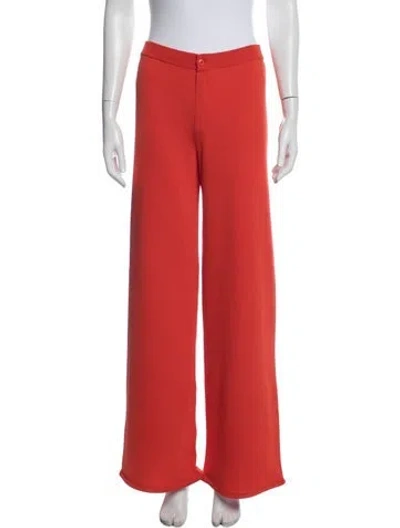 Pre-owned Simon Miller Wide Leg Pants In Orange