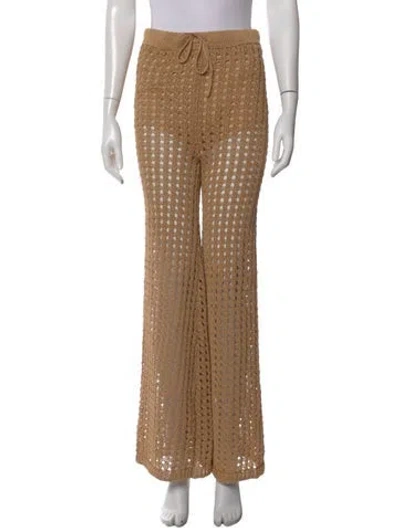 Pre-owned Simon Miller Wide Leg Pants W/ Tags In Neutral