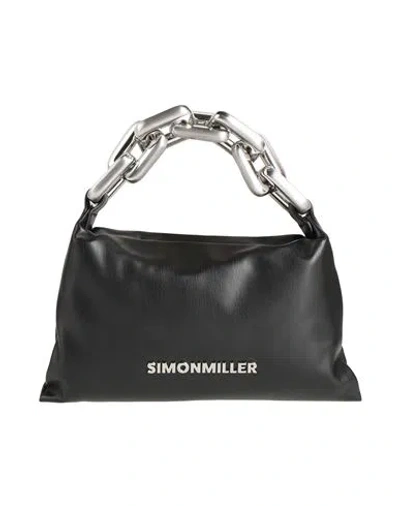 Simon Miller Woman Handbag Black Size - Polyurethane, Polyester