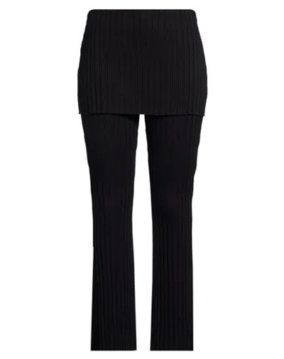 Simon Miller Woman Pants Black Size L Viscose, Elastane