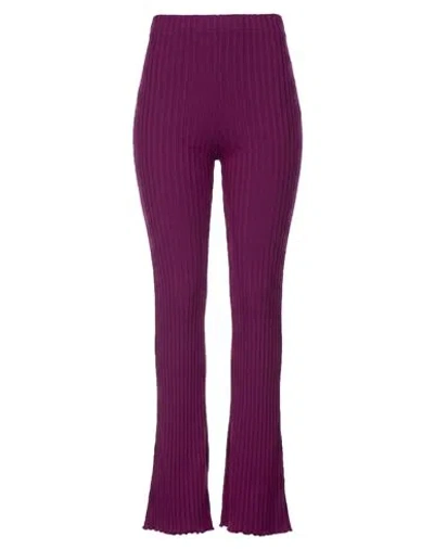 Simon Miller Woman Pants Mauve Size L Modal, Elastane In Purple