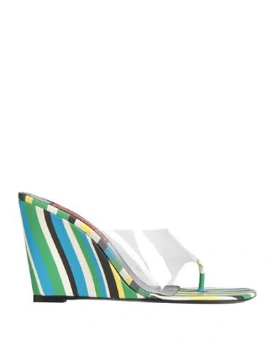 Simon Miller Woman Thong Sandal Transparent Size 8 Plastic