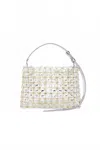 Simon Miller Women's Crystal Mini Puffin Bag In Clear In Multi