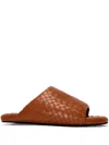Simon Miller Woven Bubble Slide Sandal In Brown