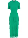 SIMON MILLER ZA ZA FRINGED DRESS