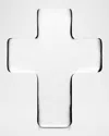 Simon Pearce Cross Decorative Accent In Clear
