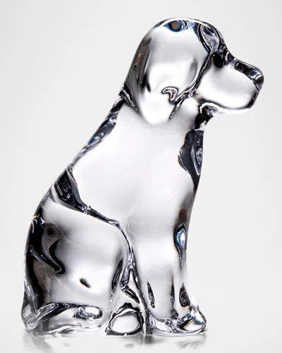 Simon Pearce Dog Figurine In Gift Box