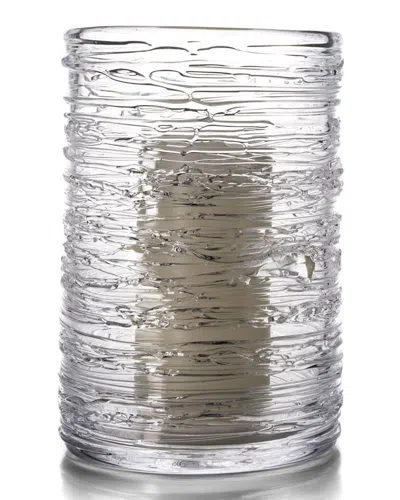 Simon Pearce Echo Lake Hurricane - Large In Clear
