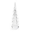 Simon Pearce Glass Vermont Evergreen Christmas Tree Ornament In Transparent
