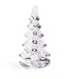 Simon Pearce Glass Vermont Evergreen Christmas Tree Ornament In Transparent