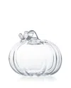 Simon Pearce Large Glass Pumpkin With Twisted Stem