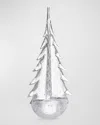 Simon Pearce Vela Bubble Evergreen Glass Tree, 16" In Clear