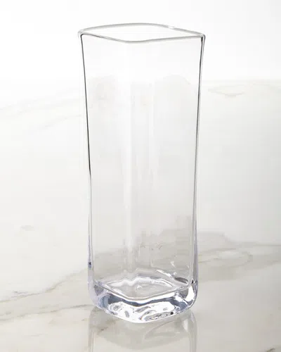 Simon Pearce Woodbury Large Vase In Clear
