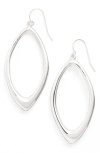 Simon Sebbag Open Abstract Drop Earrings In Metallic