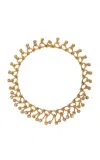 Simon Teakle Verdura 18k Yellow Gold Diamond Regatta Necklace