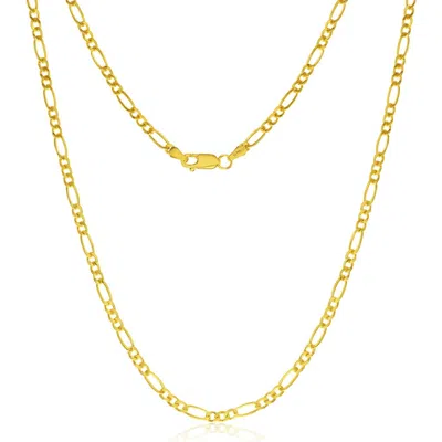 Simona 14k Gold Filled Figaro Chain Necklace
