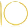 Simona 14k Yellow Gold Hoop Earrings