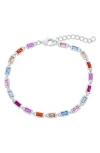 Simona Bezel Cubic Zirconia Bracelet