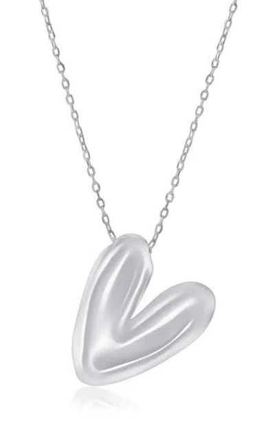Simona Bubble Initial Pendant Necklace