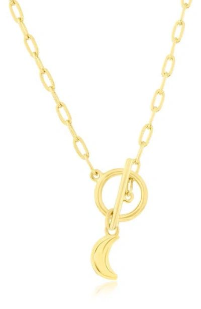Simona Charm Necklace In Gold