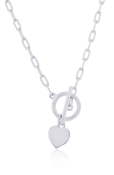 Simona Charm Necklace In Metallic