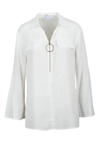 Simona Corsellini Acetate Silk Shirt - White