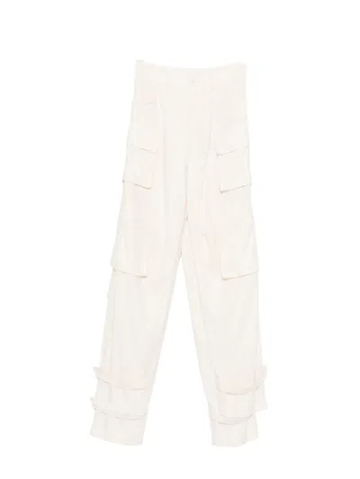 Simona Corsellini Beige Cargo Pants In Neutral