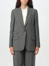 Shop Simona Corsellini Blazer  Woman Color Grey In Grau
